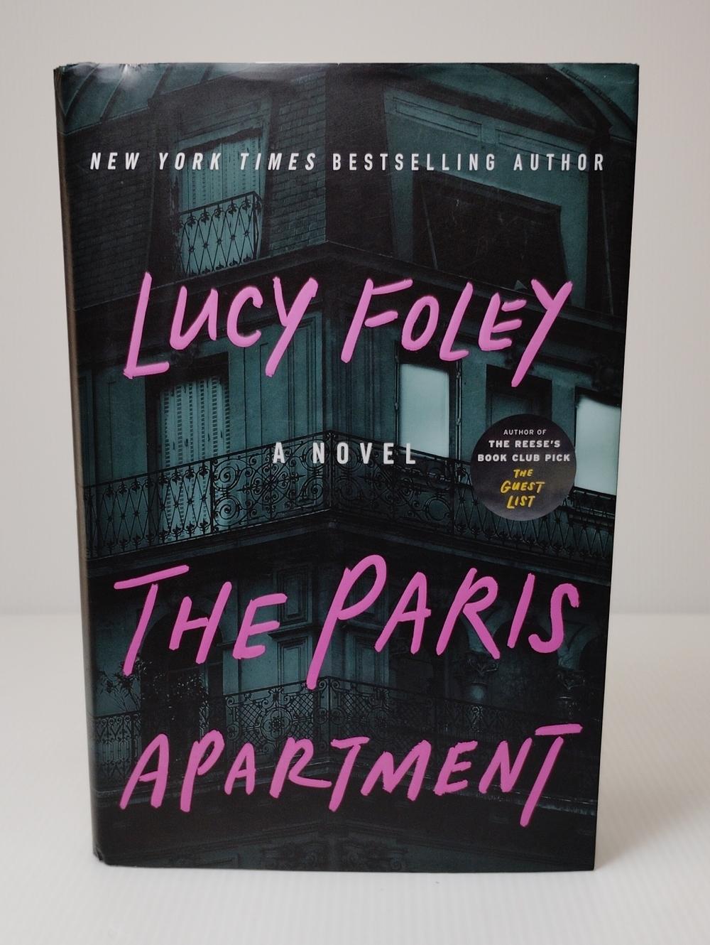 Lucy Foley — The Paris Apartment (Black cover with Pink title)